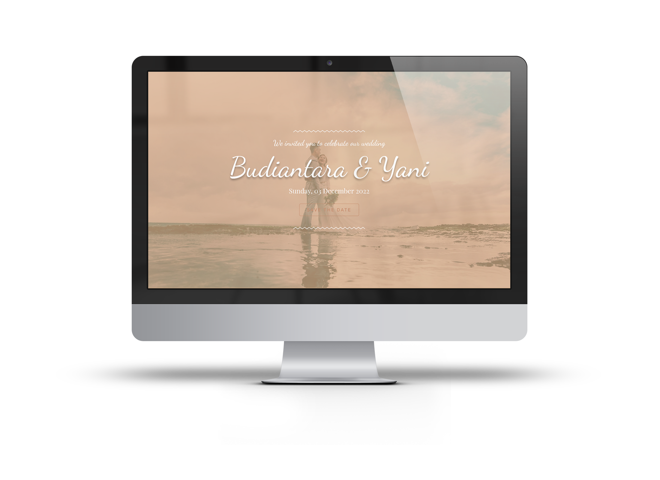 Premade Design of digital invitation by Invione digital invitation