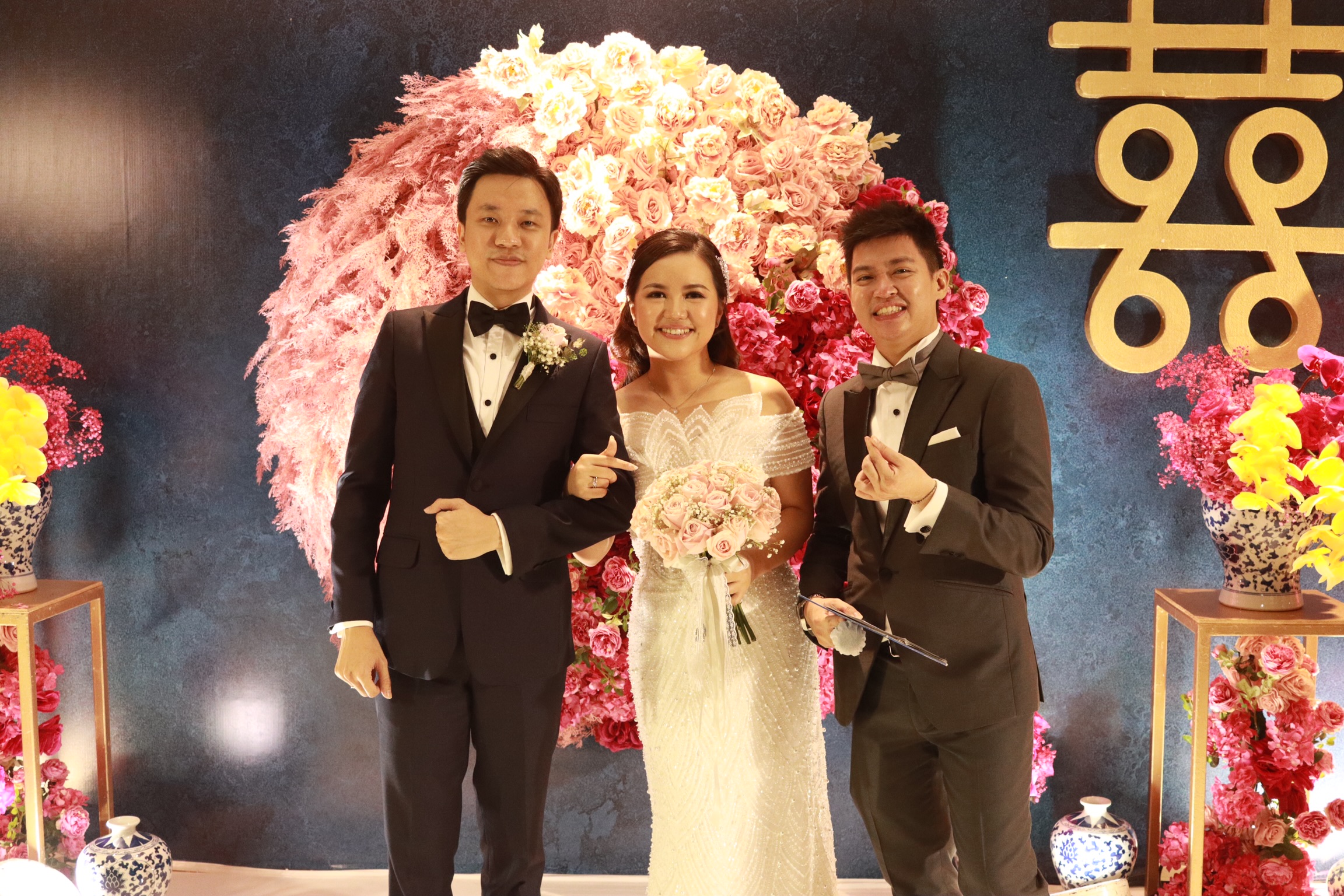 MC Intimated Wedding at lifeng mandarin hotel jakarta Anthony Stevven