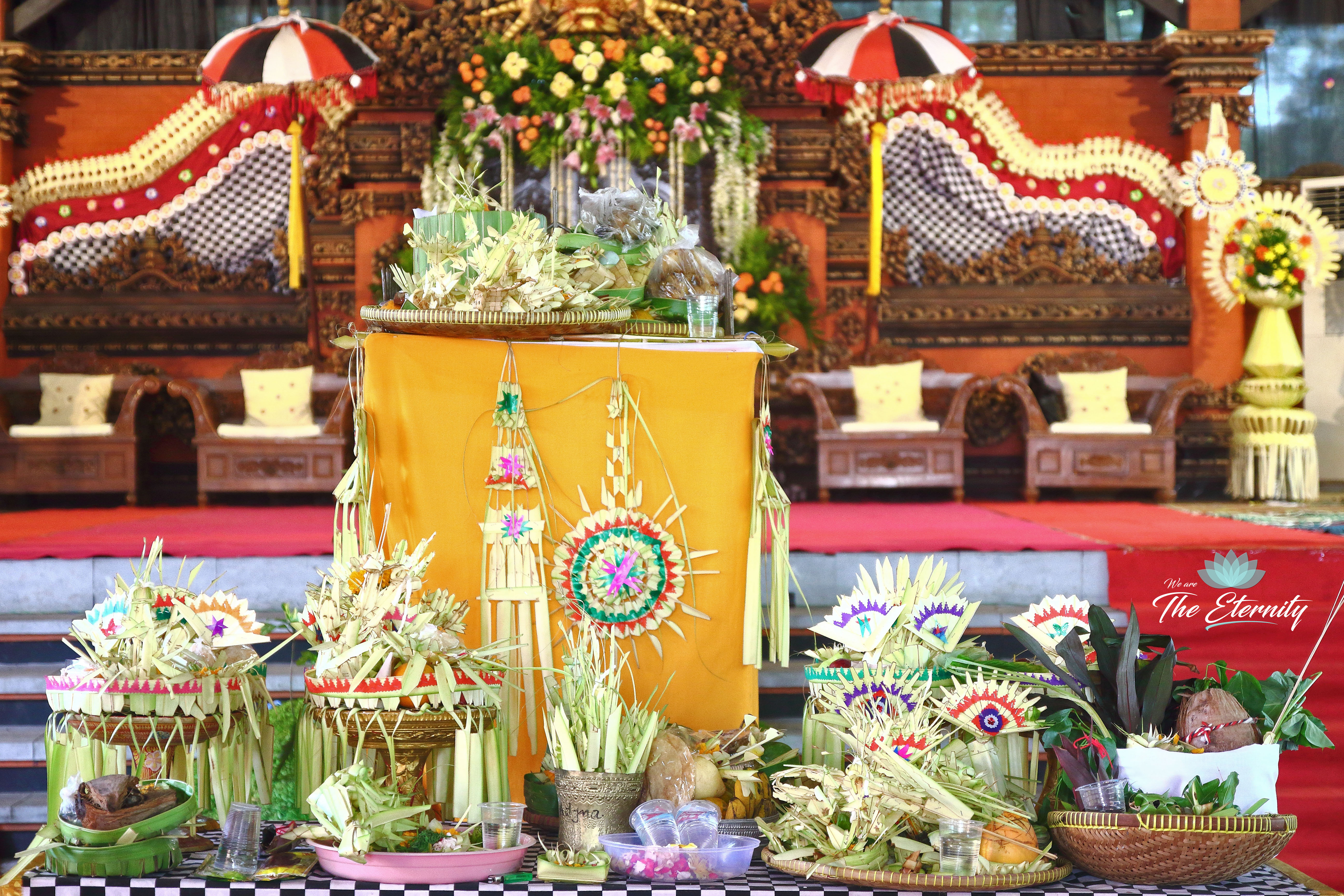 The Traditional Balinese Wedding Blessing Ceremony of Dharma & Mirah