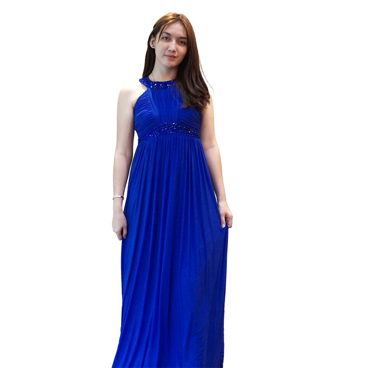 Blue Electric Gown by Envy Gown Collection