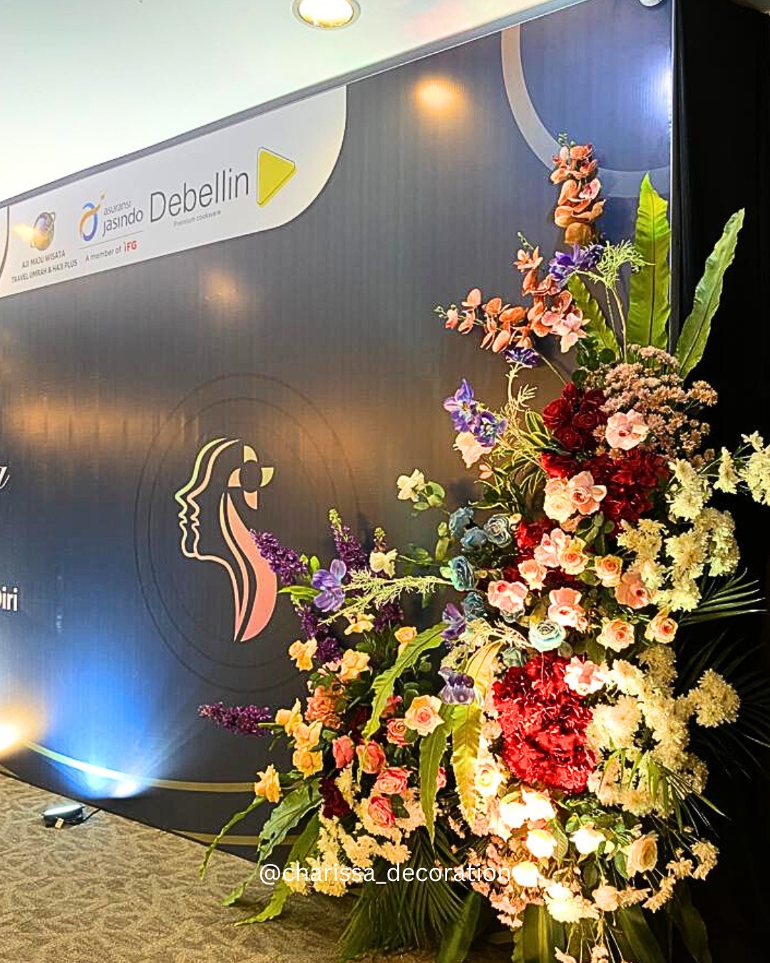 dekorasi talkshow dan pameran UMKM | Charissa Event & Wedding