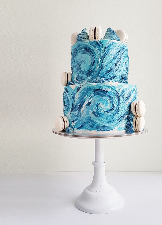 Abstract Cakes by MyLadyGrey Cakes
