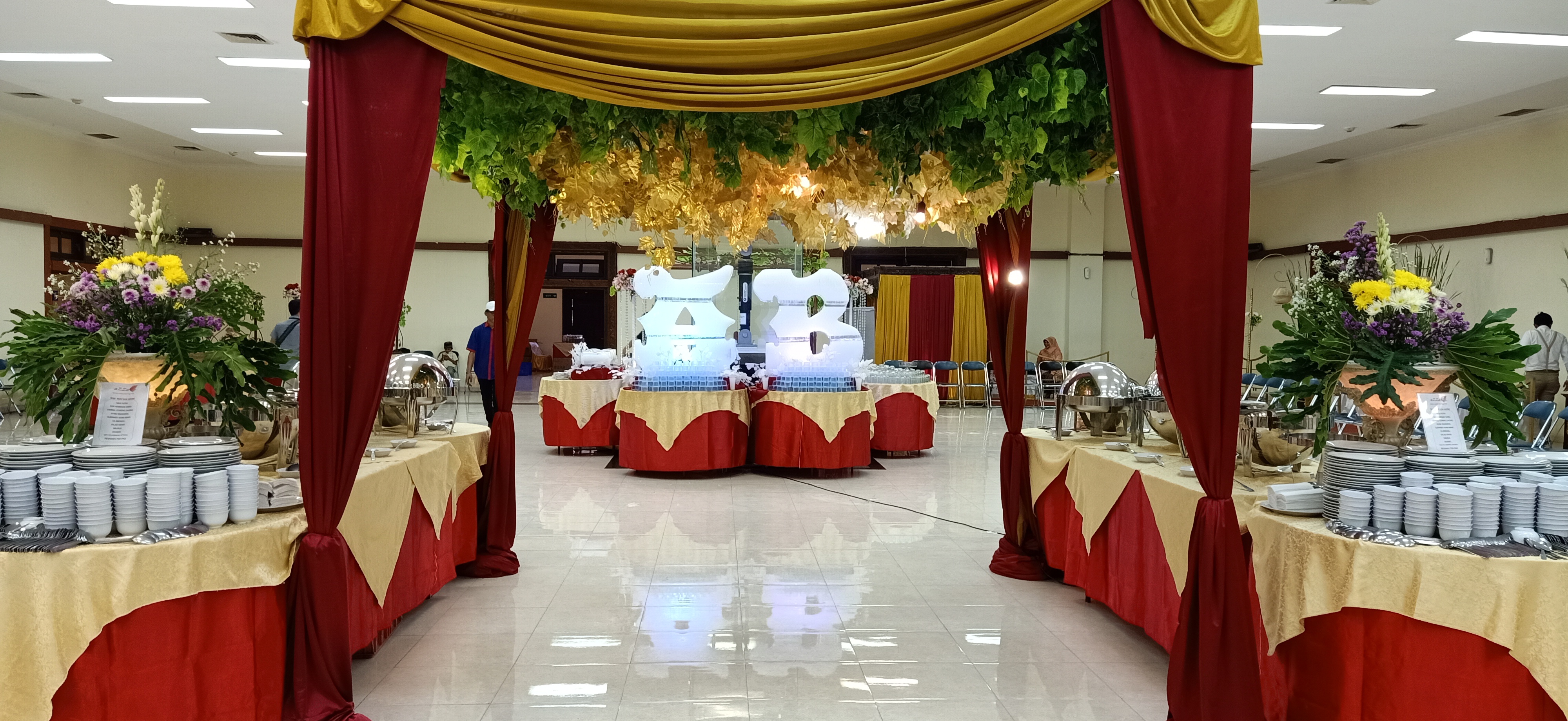 catering dari paket komplit azza wedding Graha Sabha UGM