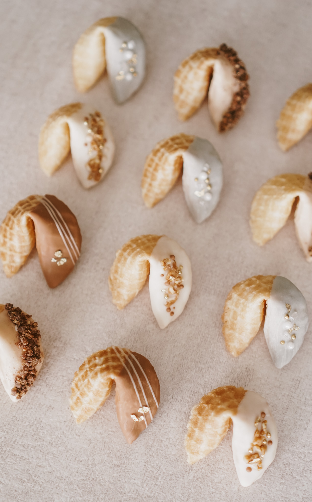 KUKI Customized Fortune Cookies for Weddings and Engagements (For