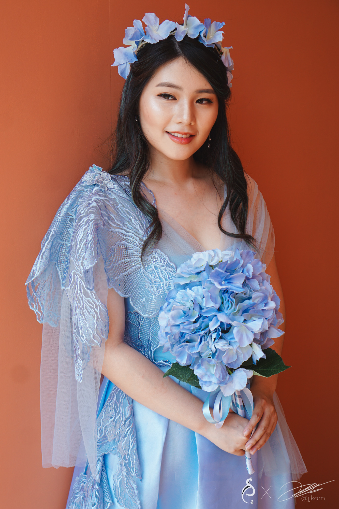 Rental Gown Marie Blue by Esselia_Atelier Bridestory Store