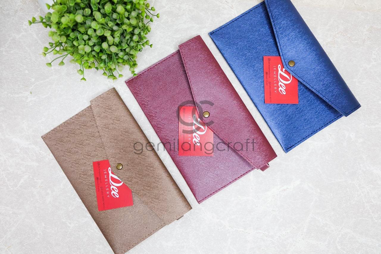 Envelope pouch for Dee Jewellery Gemilang Craft Bridestory