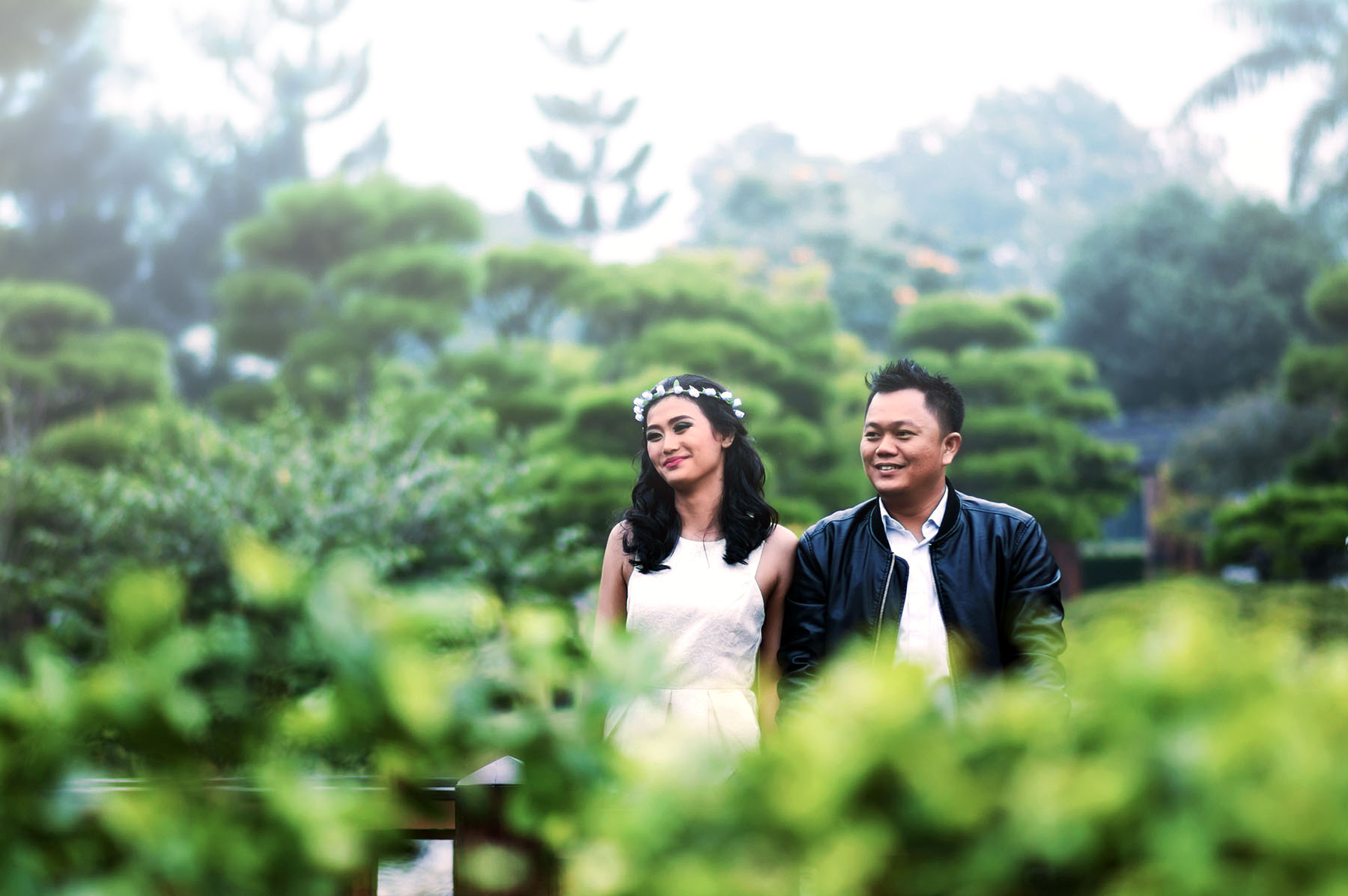 Maya Firman Prewedding Di Taman Bunga Nusantara TBN CIanjur By