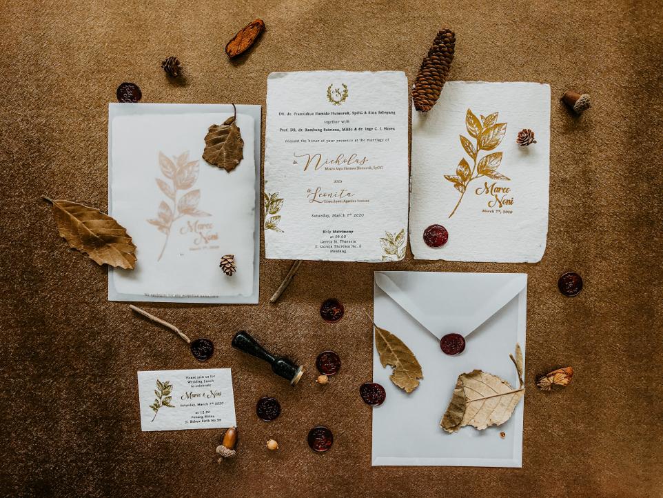 Handmade Paper oleh Signature Design Bridestory Store