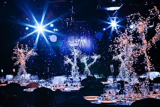 starry night wedding theme