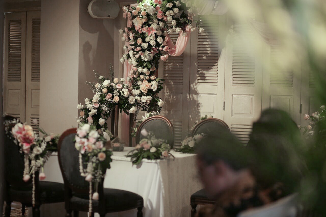 Online Wedding Decoration for Akad/Pemberkatan oleh Lavagold Design