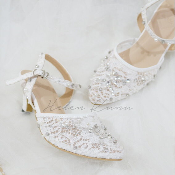 felicia wedding shoes | Helen Kunu by 