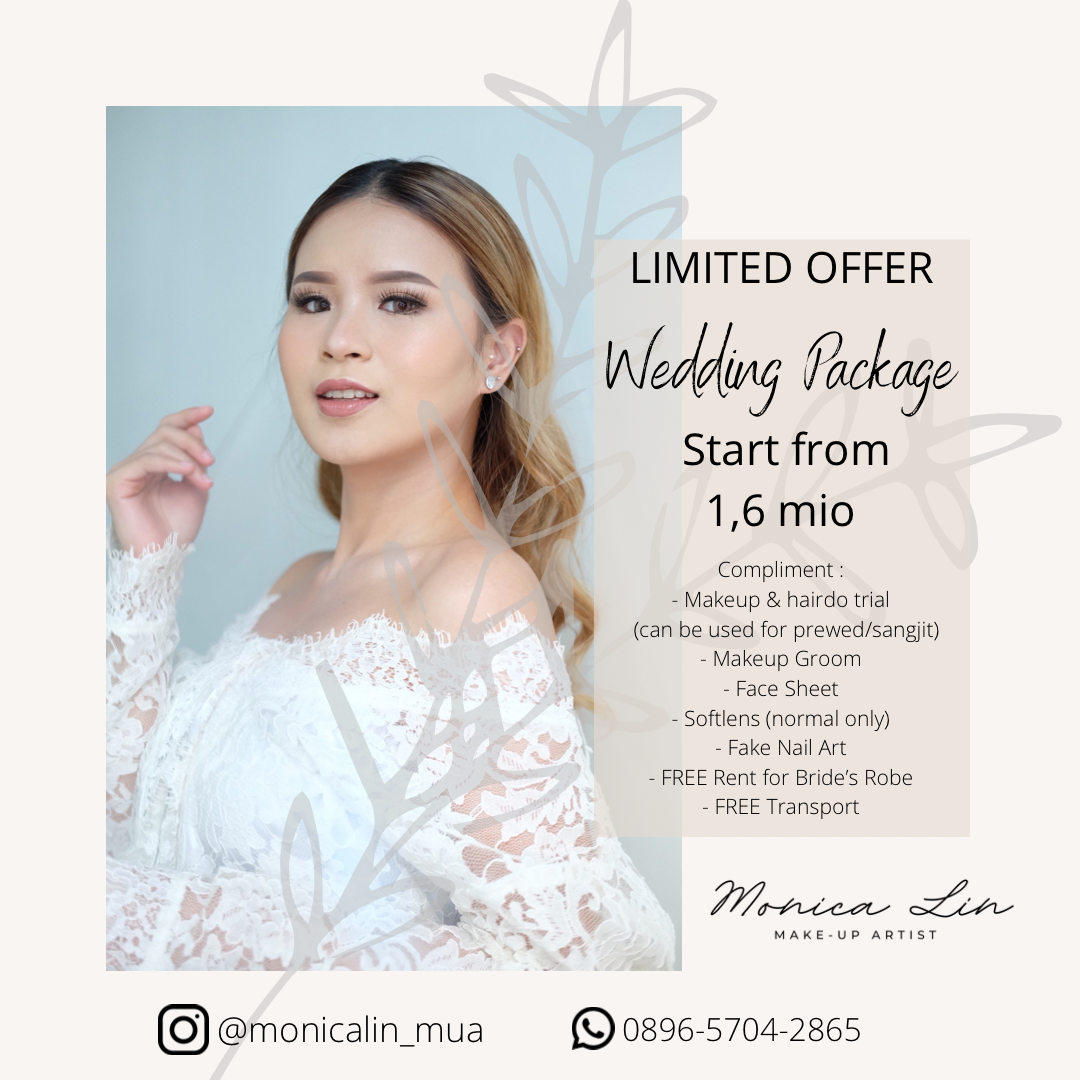 SPECIAL PROMO 2021 Monica Lin MUA Bridestory