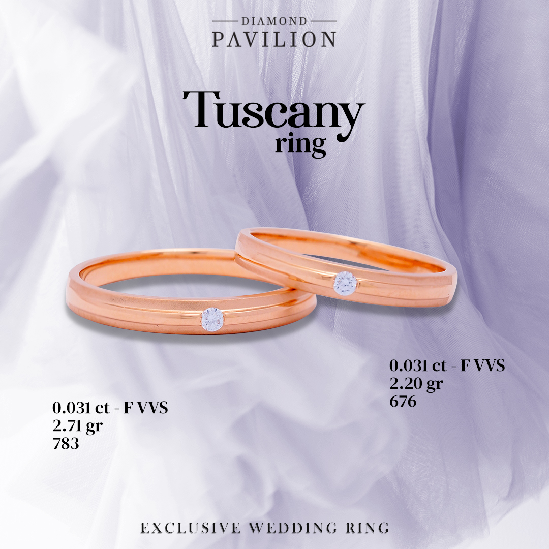 Tuscany Wedding Ring oleh Diamond Pavilion Bridestory Store