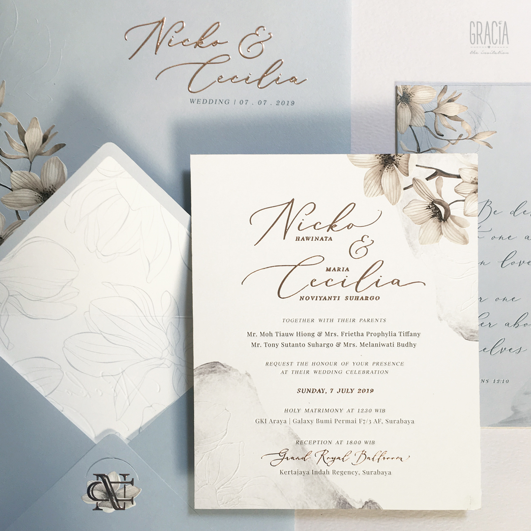 Nicko & Cecilia Gracia The Invitation Bridestory
