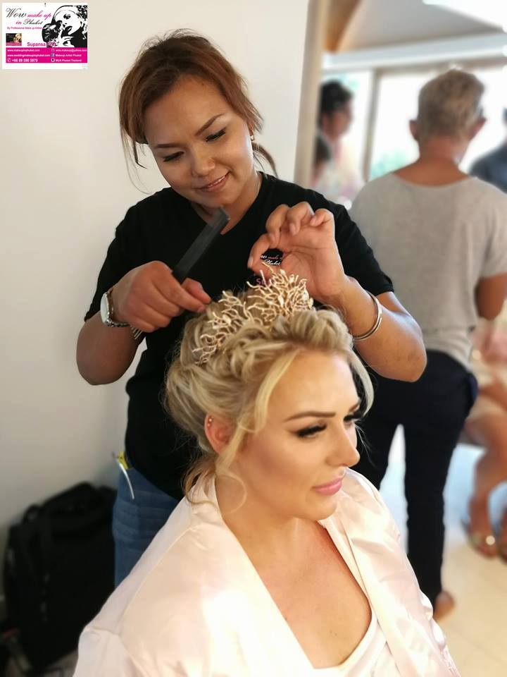 Phuket Makeup Artist Wedding Hair Makeup In Phuket