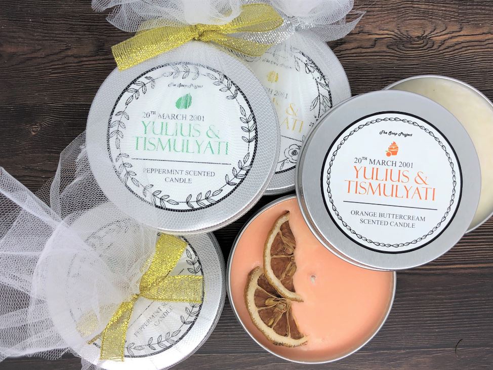Scented Candle Package by The Soap Project Indonesia