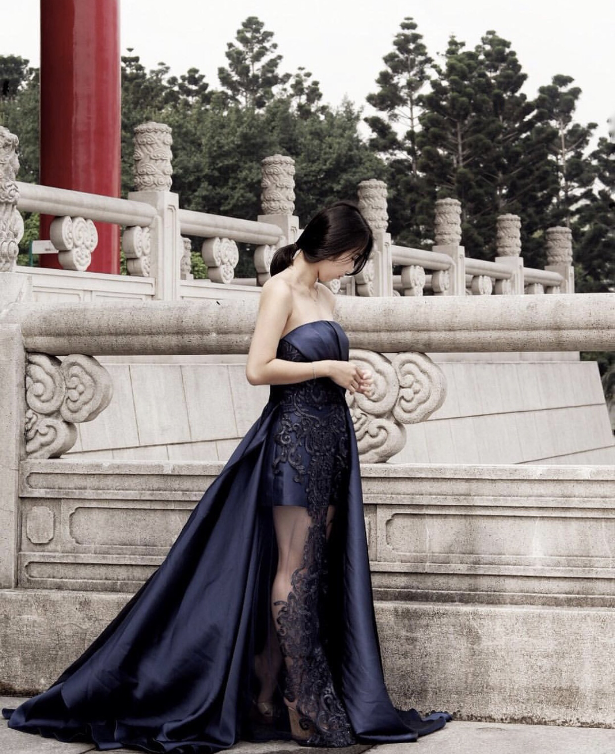 Prewedding Dress by Tiffany Bridal 