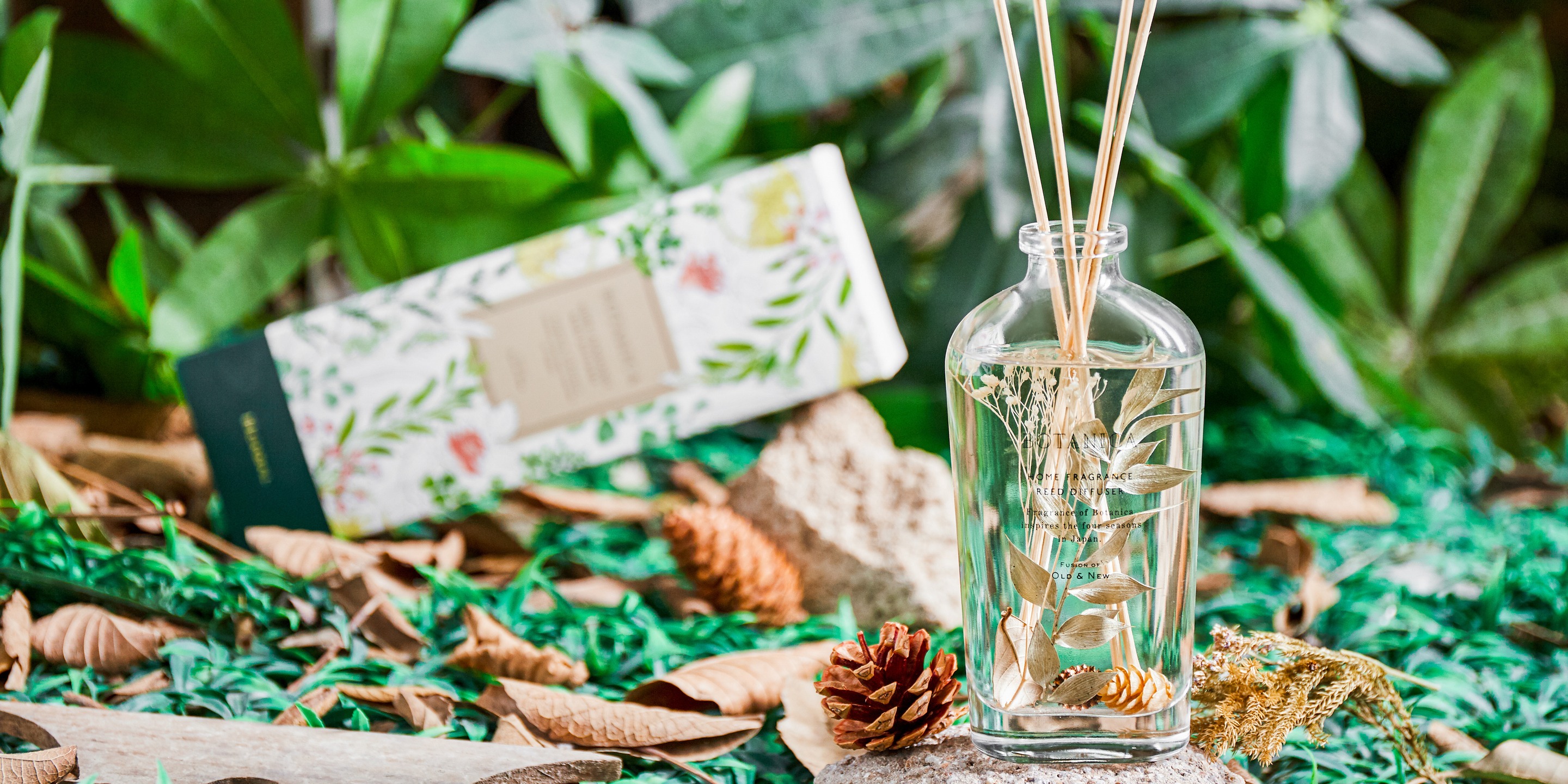 Reed Diffuser Botanica Fragrance Fleur Herbal Souvenir Hampers Gift by