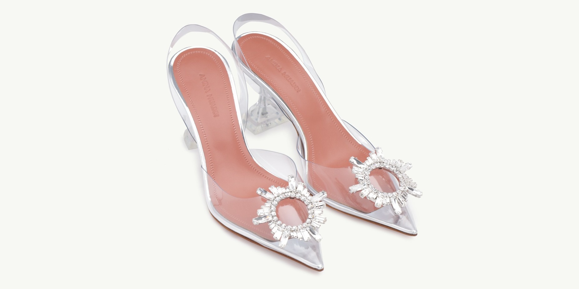 amina muaddi begum pvc pumps