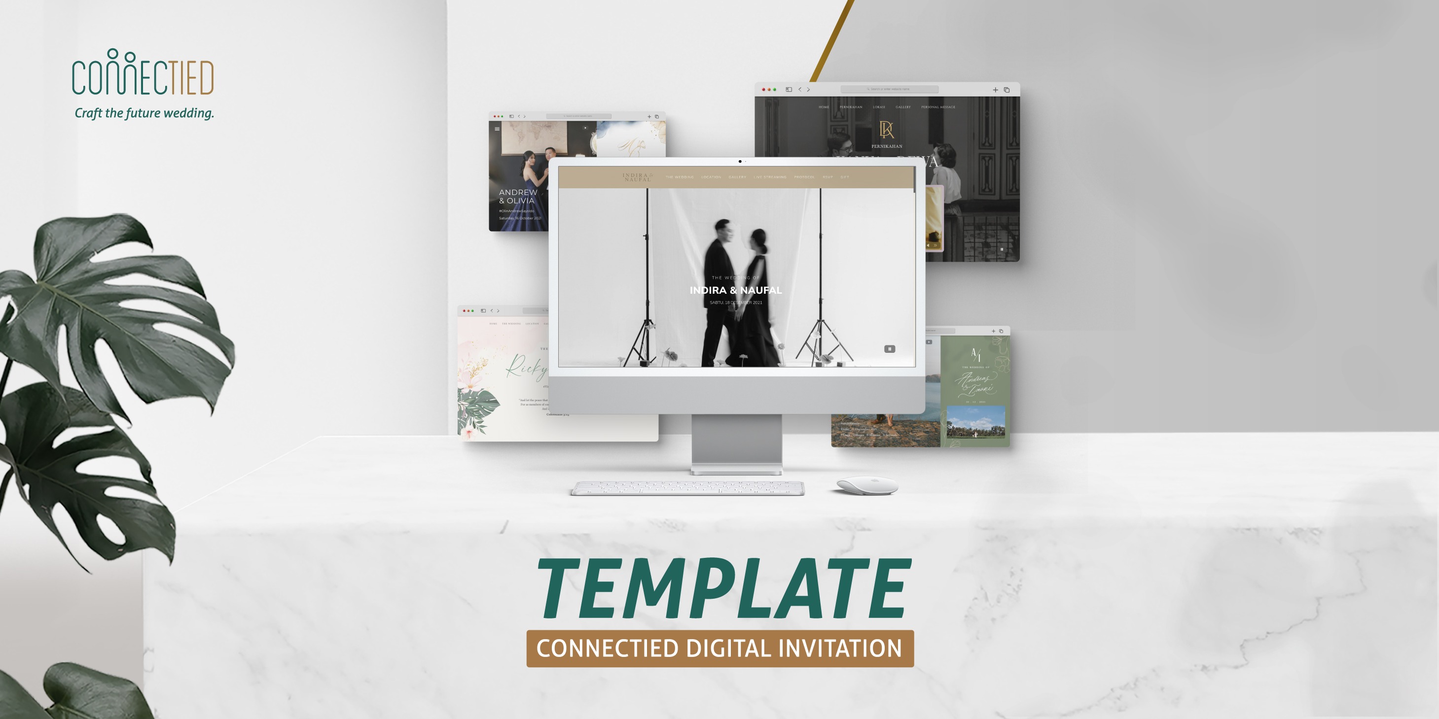 Connectied Digital Invitation Template oleh Connectied Digital