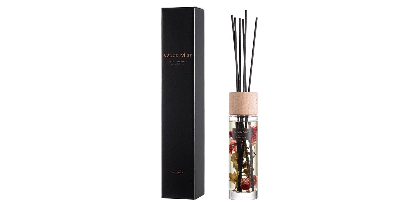 Reed Diffuser Wood Mist 110ml Rose Souvenir Hampers Wedding Gifts oleh