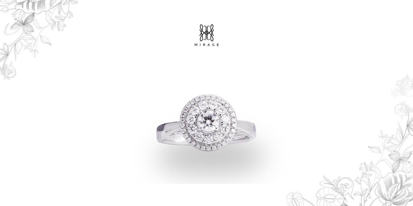 VICTORIA DIAMOND RING by Mirage Jeweler Bridestory Store