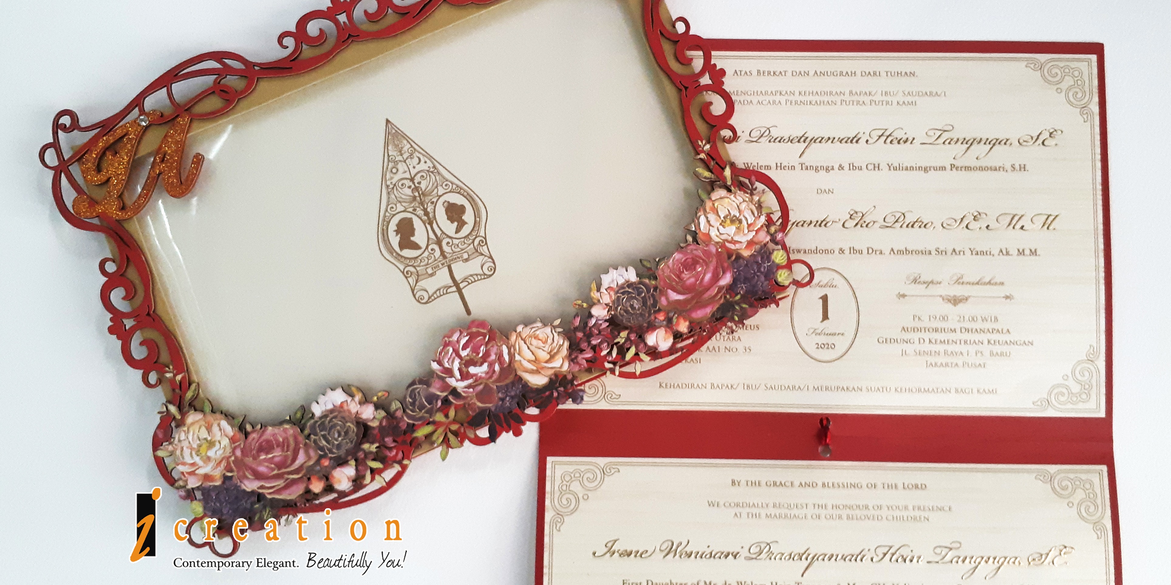Photo Frame Invitation 13 oleh Icreation Bridestory Store