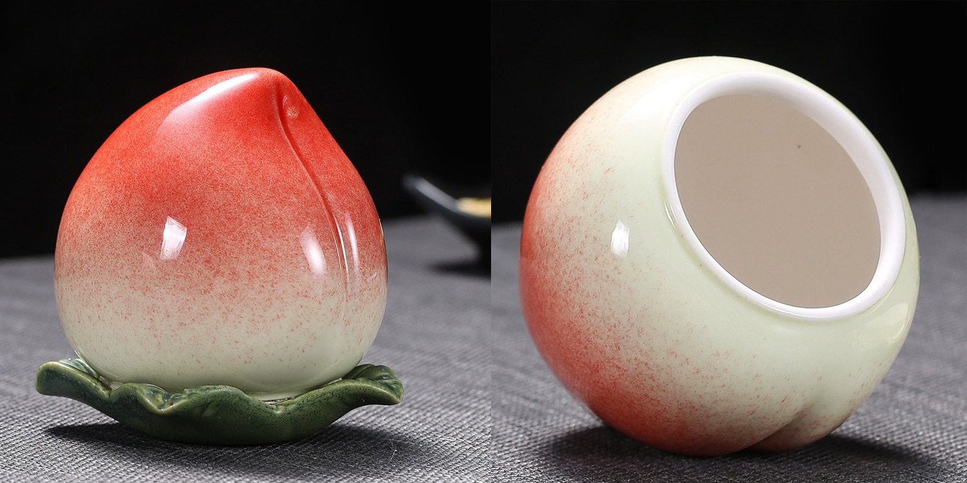 LECORA Wedding Candy Box Peach Jar Souvenirs Gift oleh lecora.id