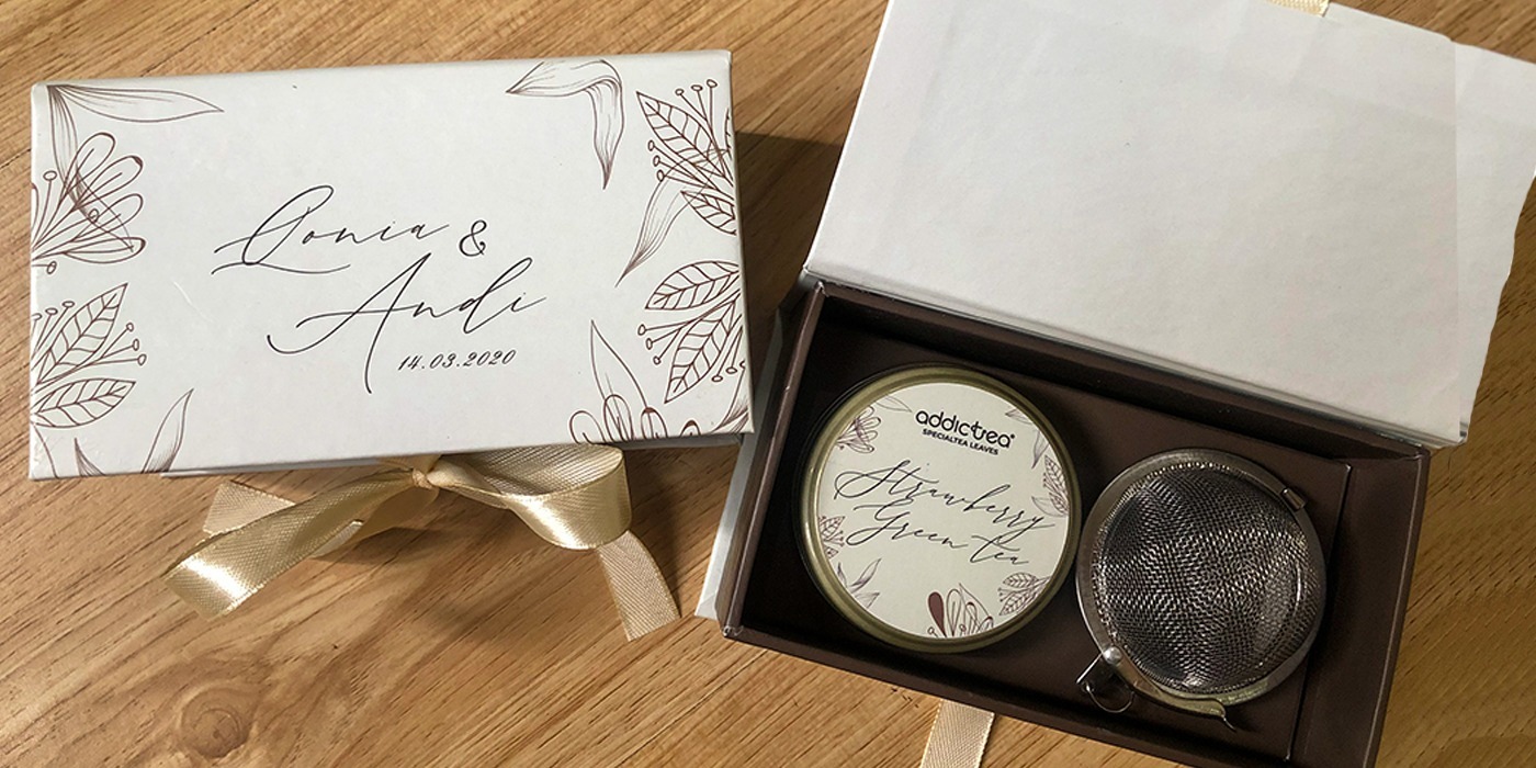Addictea Souvenir Wedding Artisan Tea Souvenir Pernikahan Unik oleh