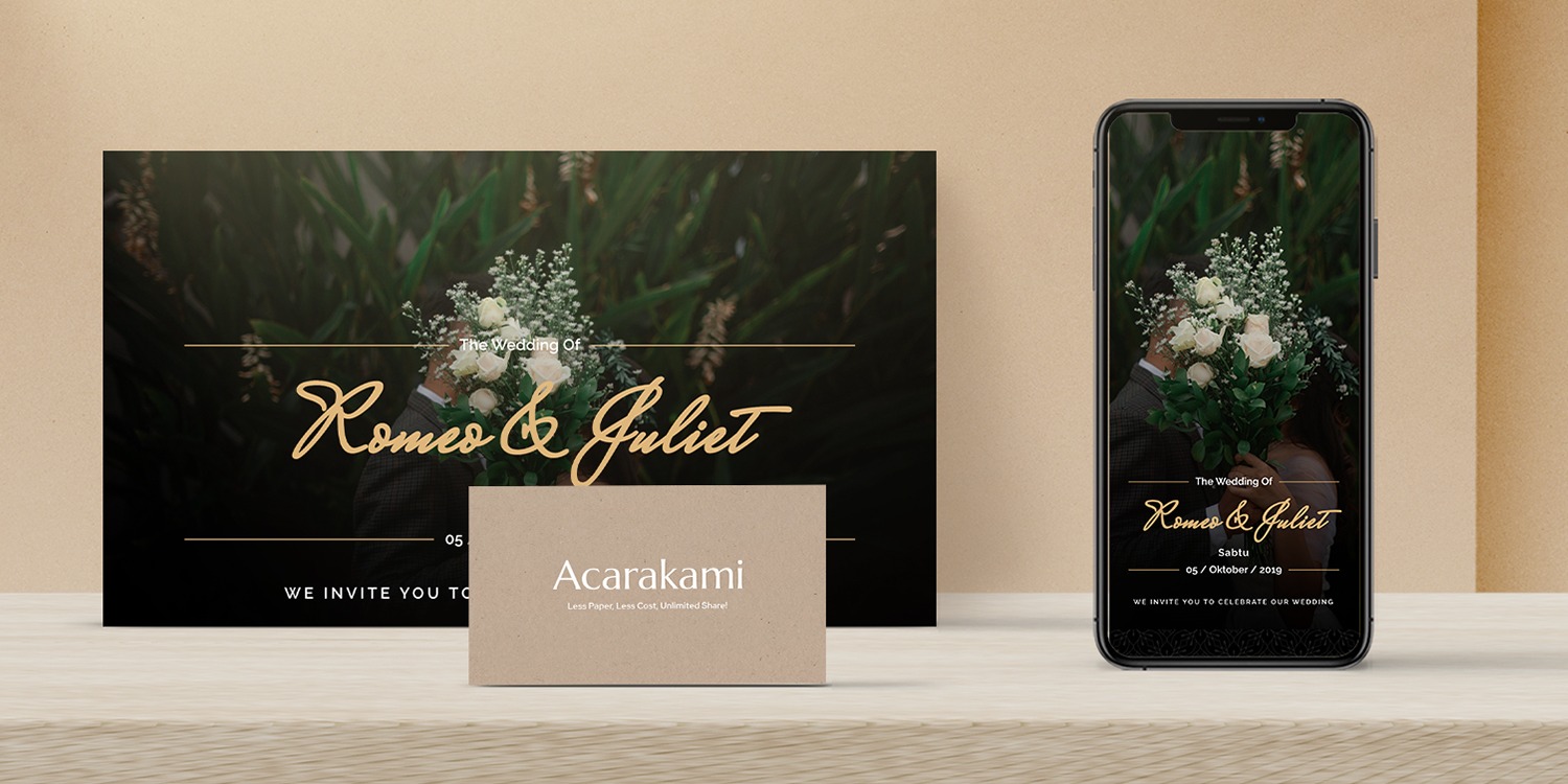 Undangan Online / Undangan Digital / Undangan Website - Desain Asoka
