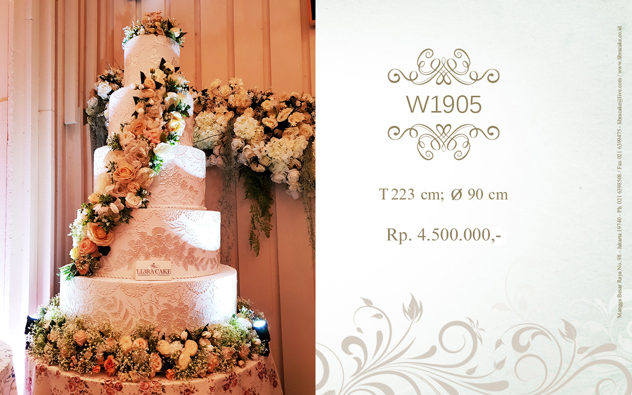 Wedding Cake Album C oleh Libra Cake Bridestory Store