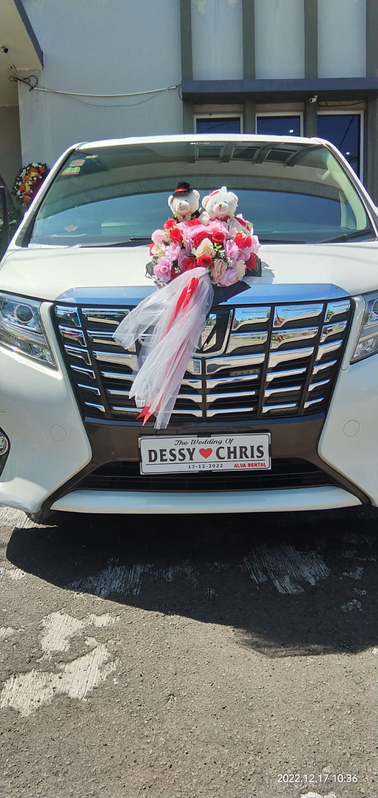 Wedding Car Christ dan Dessy by ALVA RENTAL