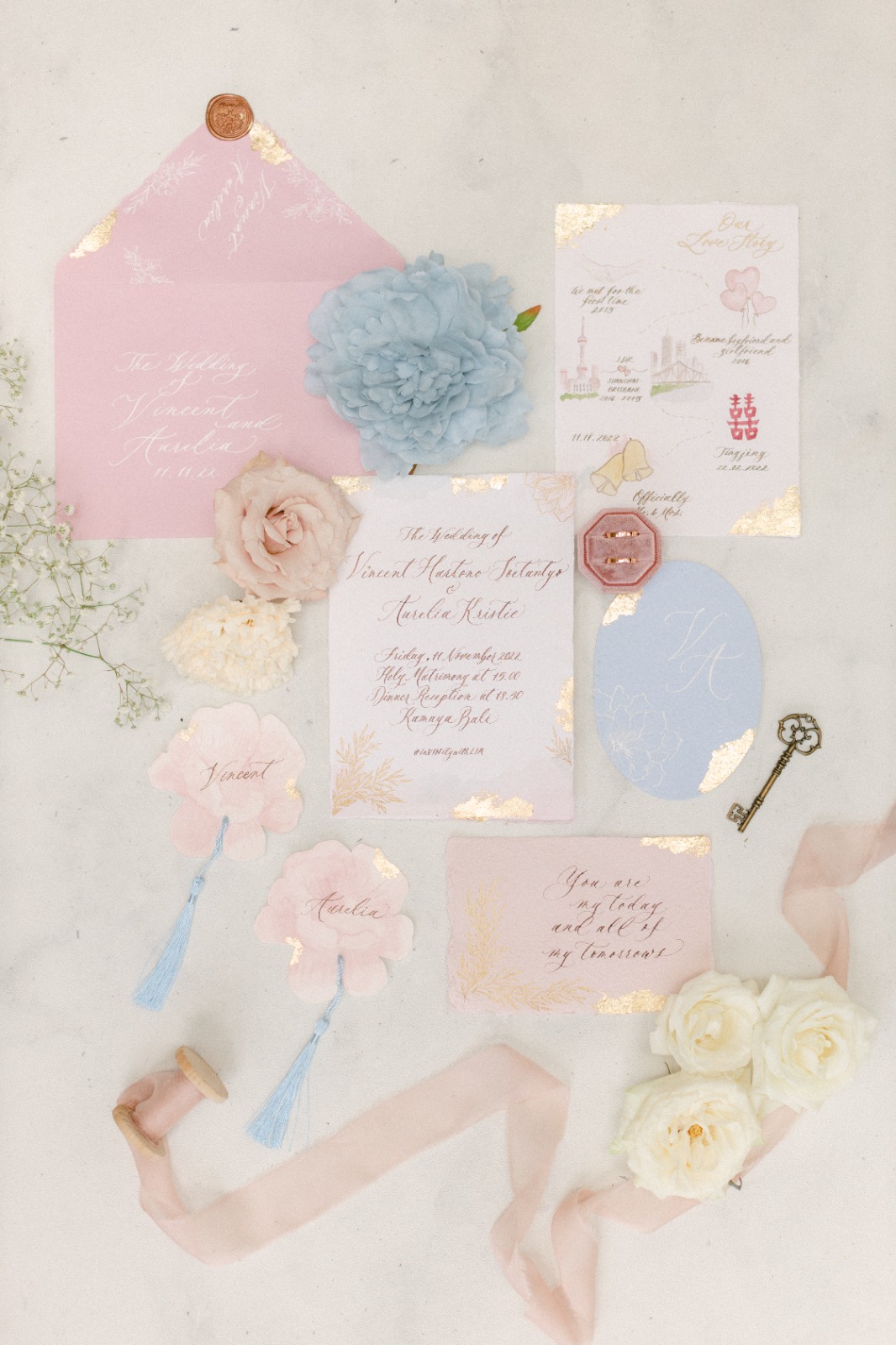 The Wedding of Vincent & Aurelia by The Right Two