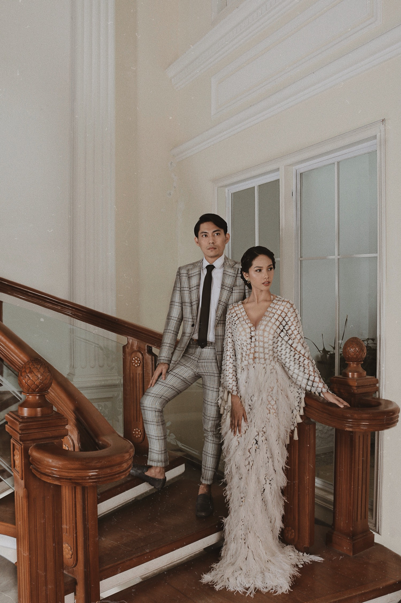 Album Prewedding Dengan Perpaduan Konsep Timur Dan Barat Dengan