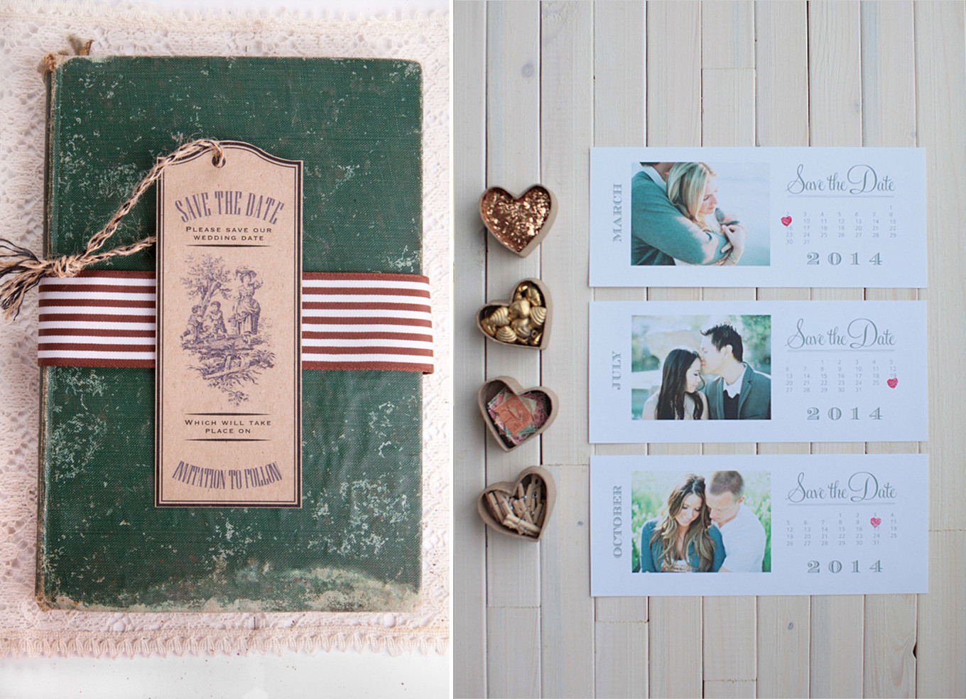 Get Creative With These Unique SavetheDate Ideas Bridestory Blog