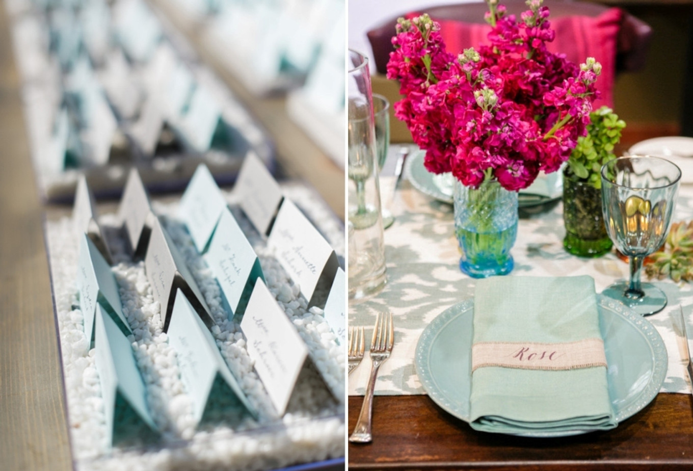 Pop of Color Tiffany Blue Bridestory Blog