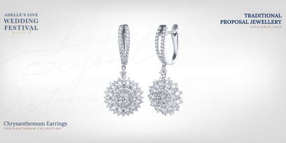 Adelle Jewellery Chrysanthemum Set Collection - Set Perhiasan Berlian by Adelle Jewellery ...