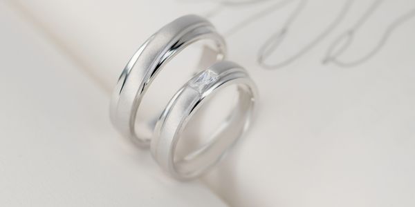 Wedding Ring AV-62 Silver