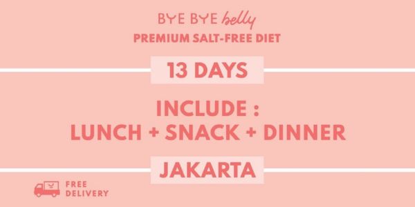 Bye Bye Belly - 13 Days Premium Salt-Free Diet