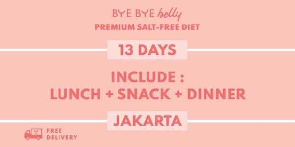 Bye Bye Belly - 13 Days Premium Salt-Free Diet