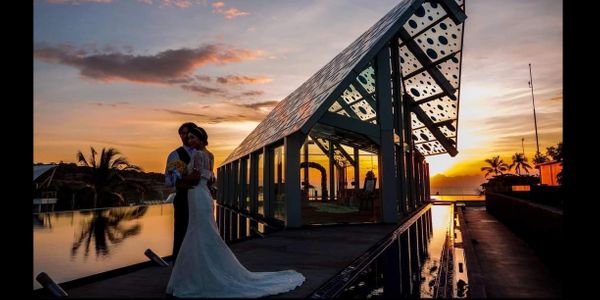 Elevated Sunset Wedding