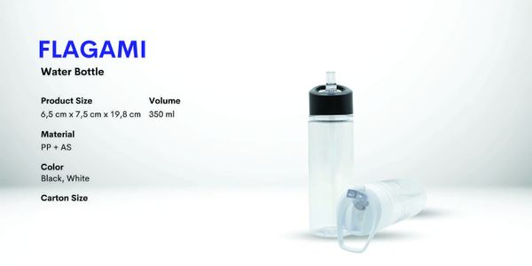 Tumbler Plastik Flagami 350 Mili