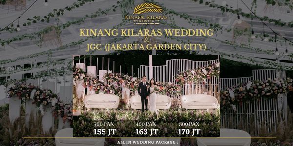 WEDDING PACKAGE X JGC 300 PAX