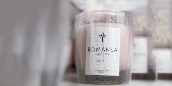 Scented Candle + Tile