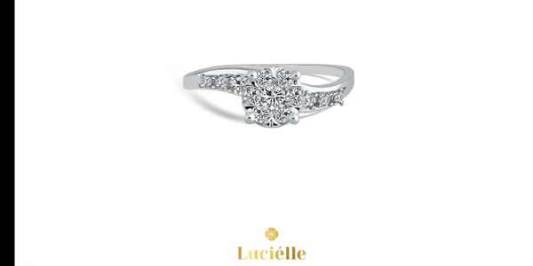 Cincin Emas Berlian Eropa F VVS1 Solitaire Diamond Ring - PB103R