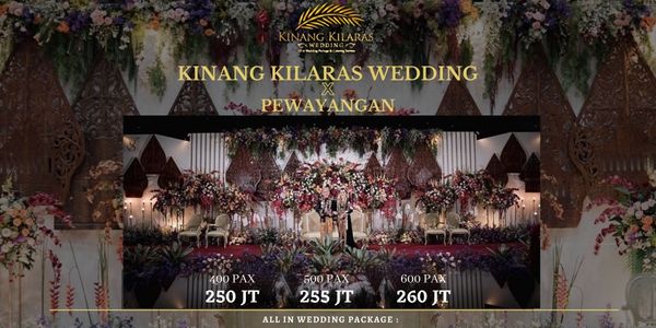 WEDDING PACKAGE X PEWAYANGAN KEUTAMAN TMII 400 PAX