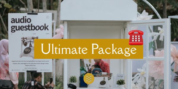 Ultimate Package Audio Guestbook