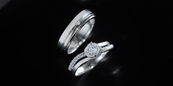 Wedding Rings Gold/Palladium | MY-84