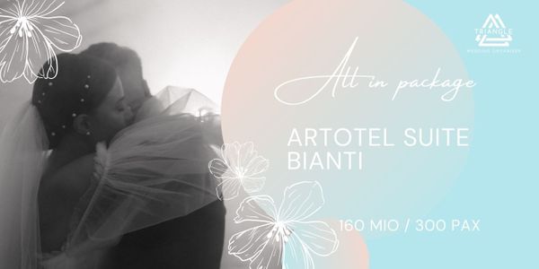 ARTOTEL SUITE BIANTI  300 PAX