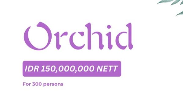 Wedding Package 2025 - Orchid @300 Pax